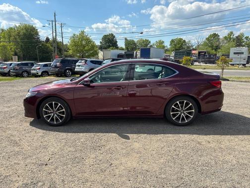 Basque Red Pearl II 2015 Acura TLX V6 Tech
