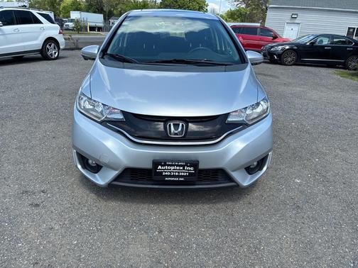 Alabaster Silver Metallic 2015 Honda Fit EX