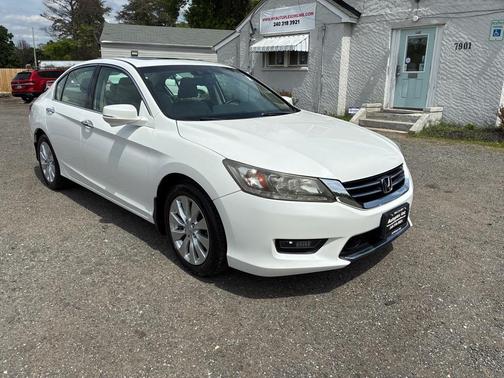 White Orchid Pearl 2015 Honda Accord Touring