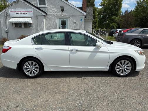 White Orchid Pearl 2015 Honda Accord Touring