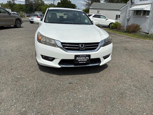 White Orchid Pearl 2015 Honda Accord Touring