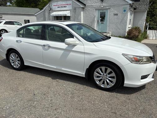 White Orchid Pearl 2015 Honda Accord Touring