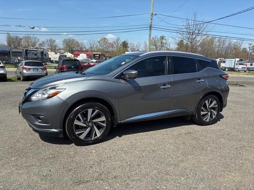 Gun Metallic 2017 Nissan Murano Platinum