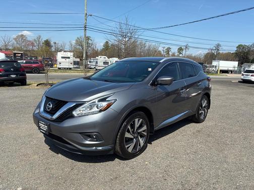 Gun Metallic 2017 Nissan Murano Platinum