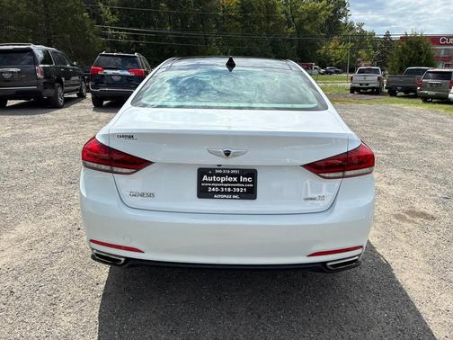 Casablanca White 2016 Hyundai Genesis 3.8
