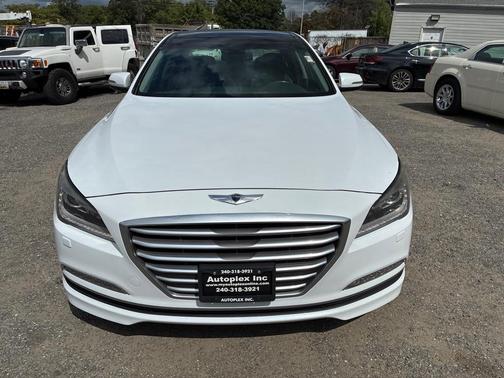 Casablanca White 2016 Hyundai Genesis 3.8