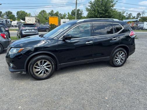 Super Black 2015 Nissan Rogue SL