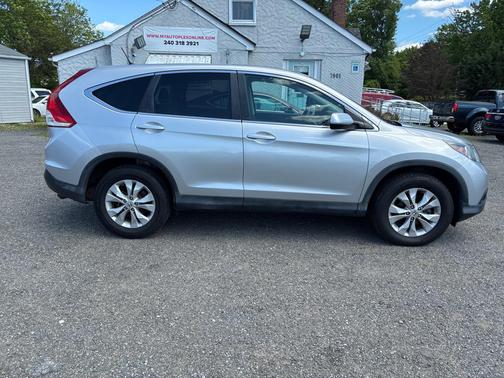 Alabaster Silver Metallic 2014 Honda CR-V EX