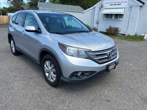 Alabaster Silver Metallic 2014 Honda CR-V EX