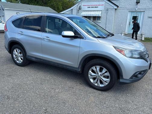 Alabaster Silver Metallic 2014 Honda CR-V EX