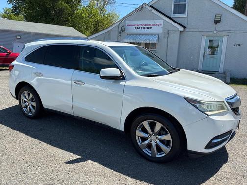 White Diamond Pearl 2014 Acura MDX 3.5L