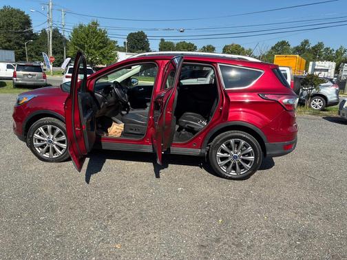 RED 2018 Ford Escape Titanium