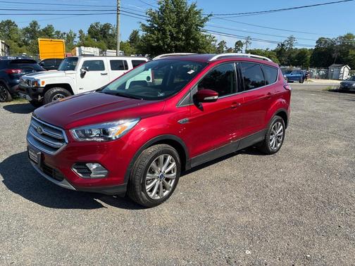 RED 2018 Ford Escape Titanium