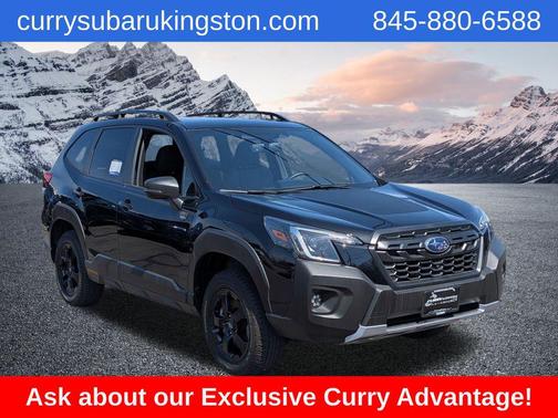 Crystal Black Silica 2025 Subaru Forester Wilderness