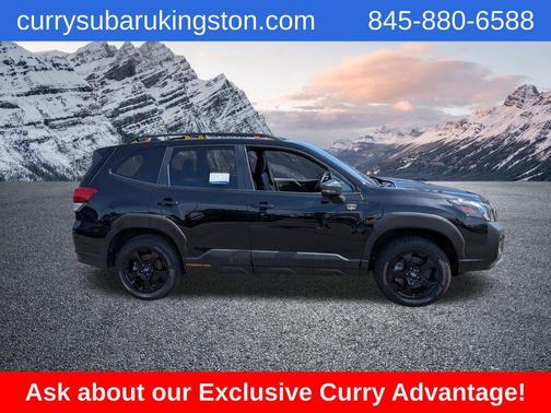 Crystal Black Silica 2025 Subaru Forester Wilderness
