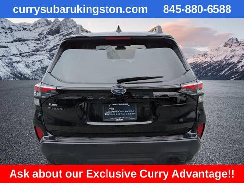 Crystal Black Silica 2026 Subaru Forester Premium