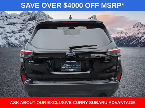 Crystal Black Silica 2026 Subaru Forester Premium