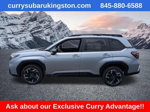 Ice Silver Metallic 2026 Subaru Forester Hybrid Premium
