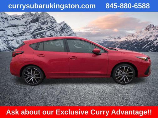 Pure Red 2026 Subaru Impreza Sport