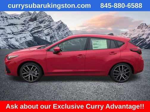 Pure Red 2026 Subaru Impreza Sport