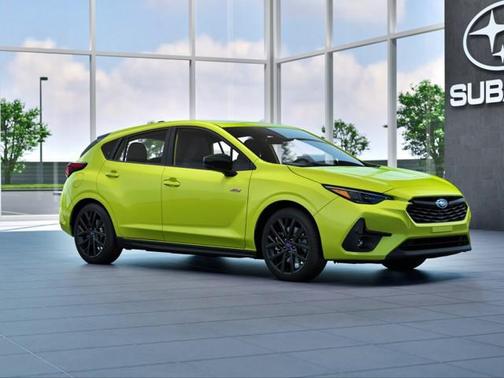 Citron Yellow Pearl 2026 Subaru Impreza RS