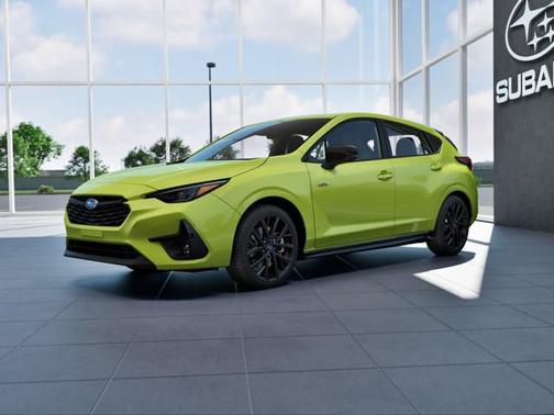 Citron Yellow Pearl 2026 Subaru Impreza RS