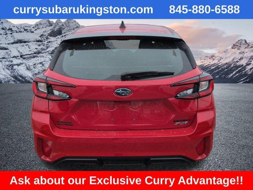 Pure Red 2026 Subaru Impreza RS