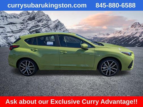 Citron Yellow Pearl 2026 Subaru Impreza Sport