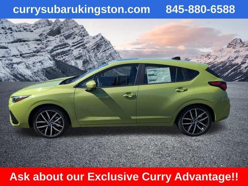 Citron Yellow Pearl 2026 Subaru Impreza Sport