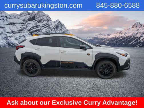 Crystal White Pearl 2025 Subaru Crosstrek Wilderness