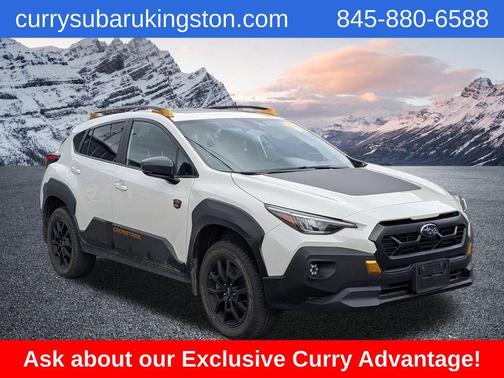 Crystal White Pearl 2025 Subaru Crosstrek Wilderness