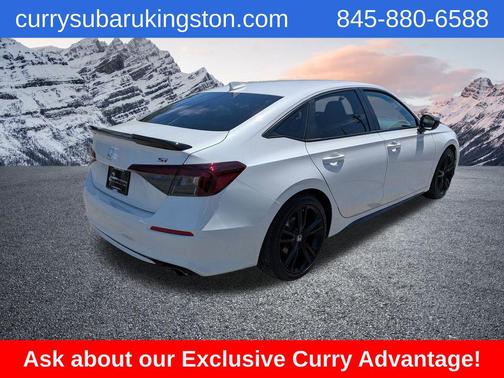 Platinum White Pearl 2026 Honda Civic Si Base