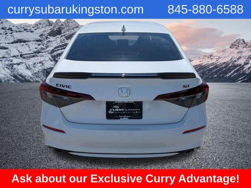 Platinum White Pearl 2026 Honda Civic Si Base