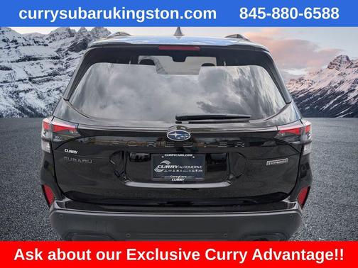 Crystal Black Silica 2026 Subaru Forester Hybrid Touring