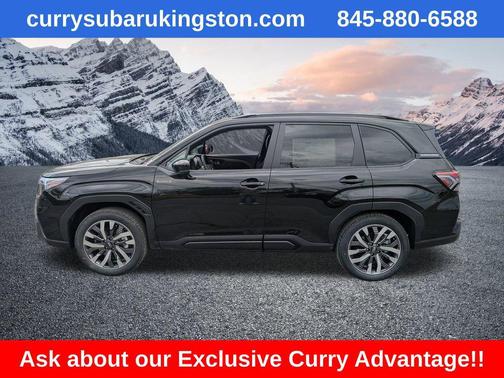 Crystal Black Silica 2026 Subaru Forester Hybrid Touring