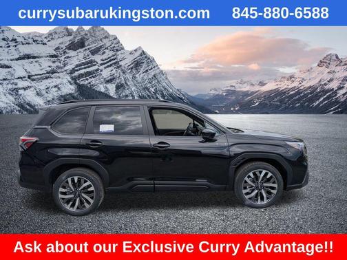Crystal Black Silica 2026 Subaru Forester Hybrid Touring