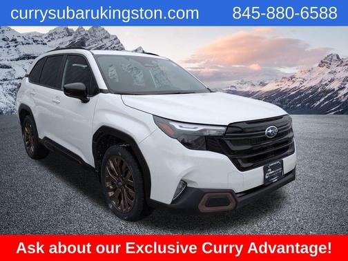 Crystal White Pearl 2026 Subaru Forester Sport