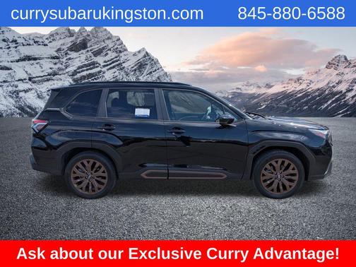 Crystal Black Silica 2025 Subaru Forester Sport