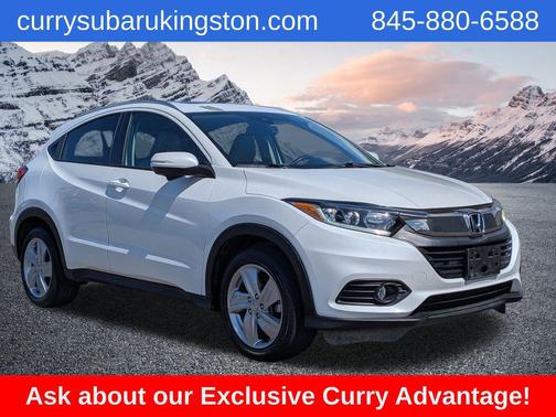 Platinum White Pearl 2019 Honda HR-V EX-L