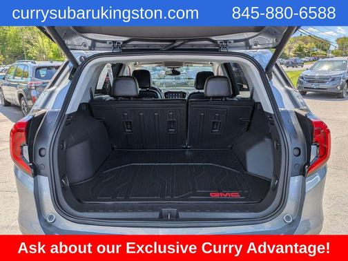 Satin Steel Metallic 2021 GMC Terrain SLT