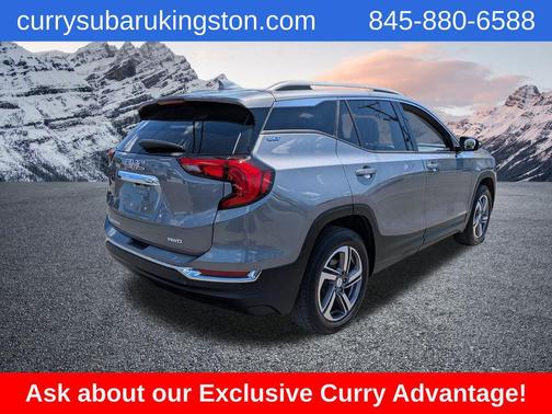 Satin Steel Metallic 2021 GMC Terrain SLT