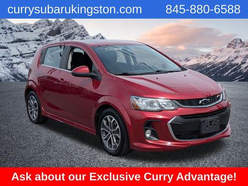 Cajun Red Tintcoat 2019 Chevrolet Sonic LT