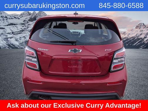 Cajun Red Tintcoat 2019 Chevrolet Sonic LT