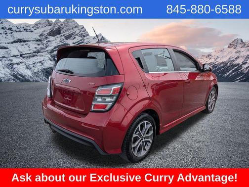 Cajun Red Tintcoat 2019 Chevrolet Sonic LT