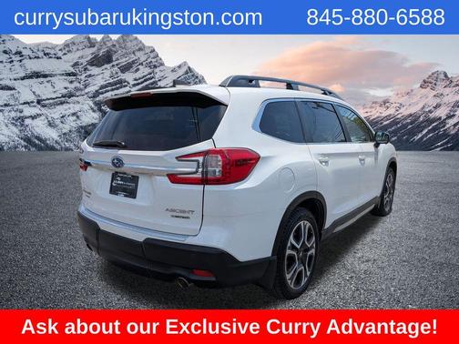 Crystal White Pearl 2023 Subaru Ascent Limited 7-Passenger
