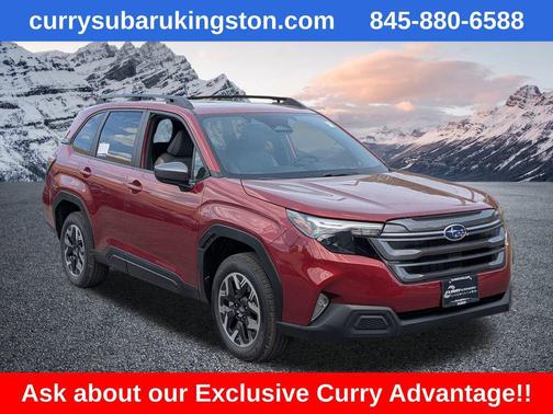 Crimson Red Pearl 2026 Subaru Forester Premium