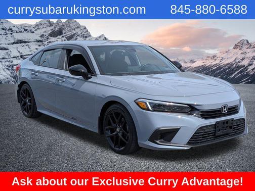 Morning Mist Metallic 2022 Honda Civic Sport
