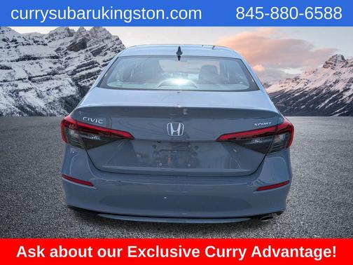 Morning Mist Metallic 2022 Honda Civic Sport