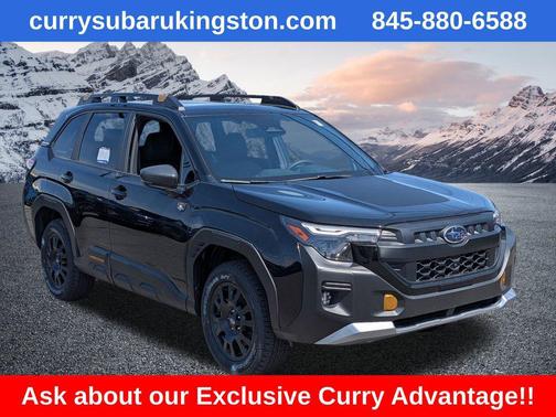 Crystal Black Silica 2026 Subaru Forester Wilderness