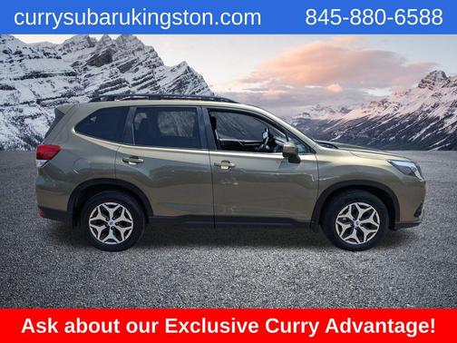 Autumn Green Metallic 2023 Subaru Forester Premium